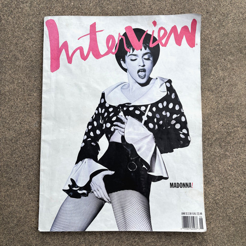 Rare interview magazine - interview,