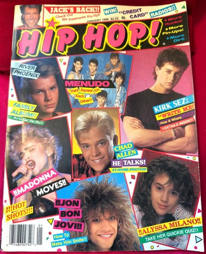 Hip hop magazine january 1988 - magazine,