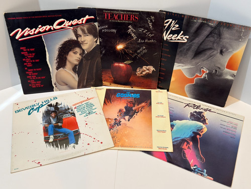 80s rock pop soundtrack vinyl - rock,
