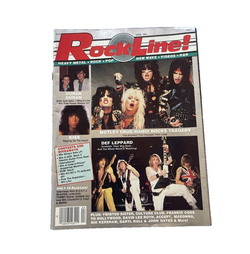 Rockline magazine april - rockline,