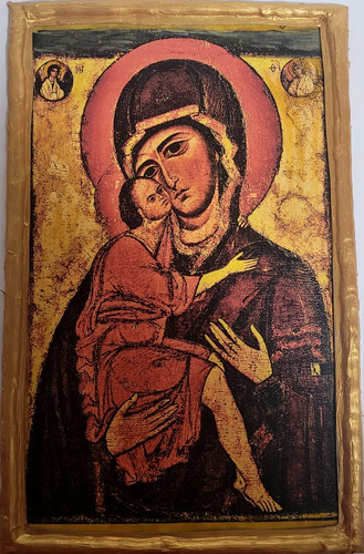 Icona della madonna gesù - della,