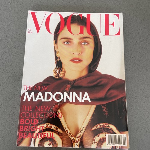 Vogue magazine february 1989 - magazine,