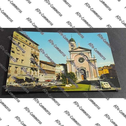 Cartolina trento piazza e - trento,