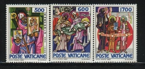 Vatican hinged 752 54 - vatican,, sc