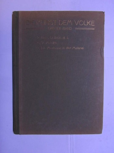 Die kunst dem volke - kunst, dritter