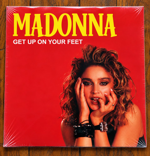 Madonna get your feet - up, on