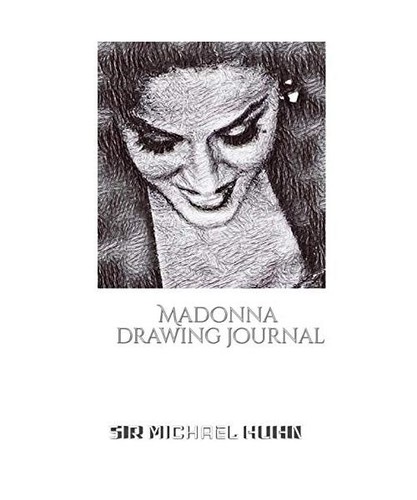 Iconic madonna drawing - iconic, journal