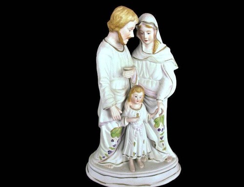Statua porcellana bisque sacra - statua,
