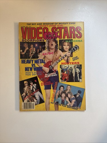 Video rock stars october - october, 1985