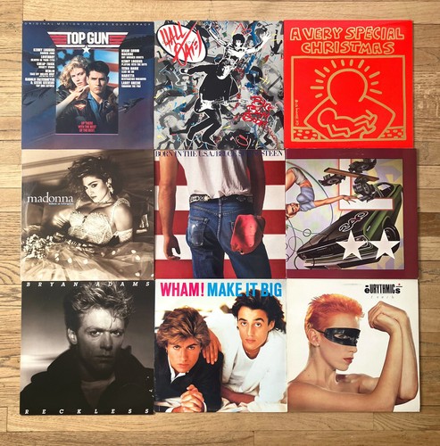 Lot 80s 90s - 80s, rock
