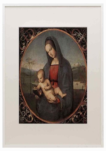 Raffaello madonna con libro - raffaello, il