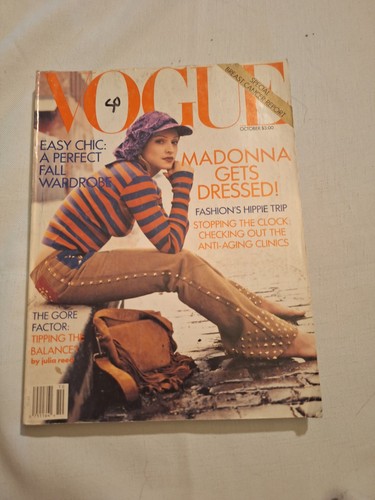 Vogue october 1992 madonna - vogue,