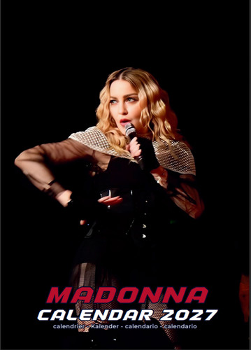 Madonna calendar 2027 large - madonna,