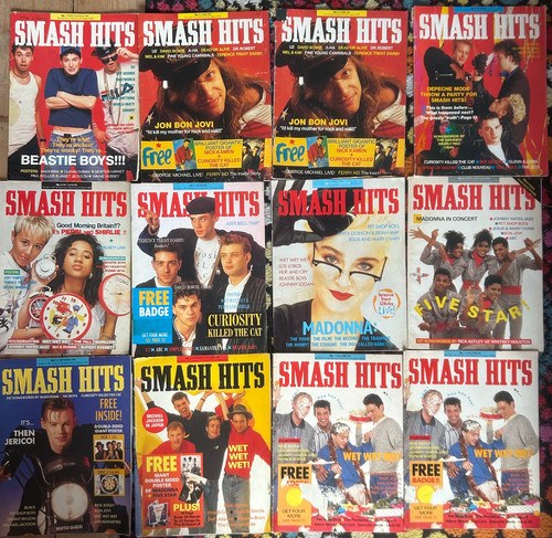 Smash hits magazine 1987 - x,
