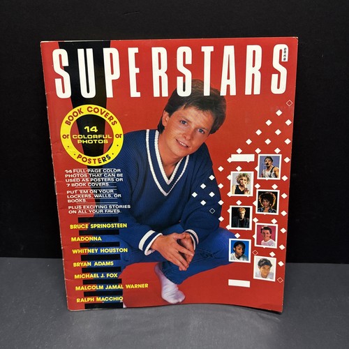 Vtg 1986 superstars magazine - superstars,